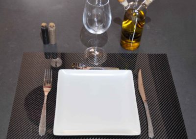 Sets de table carbone